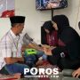 Mahasiswa KKN Unija menggelar bakti sosial pemeriksaan kesehatan gratis di Desa Lebeng Timur, Sumenep. (Foto : Aditya)