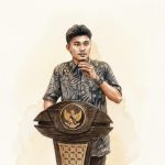 Ditandu Di Jalan Rusak Akibat Anggaran Tersesat. Oleh : Ainul Yakin.