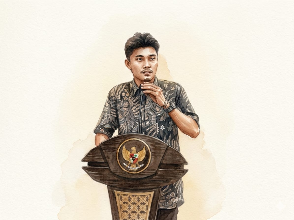 Ditandu Di Jalan Rusak Akibat Anggaran Tersesat. Oleh : Ainul Yakin.