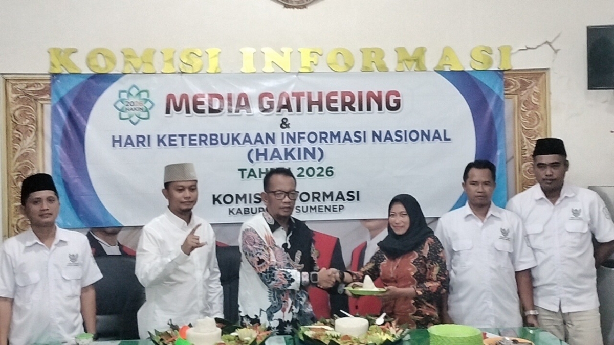 Ki Sumenep memperingati HAKIN 2026 bersama kuli tulis bertajuk Media Gathering.