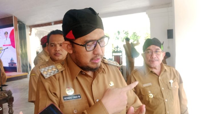Bupati Sumenep, Ahcmad Fauzi Wongsojudo, memastikan Sumenep menerima 505 program BSPS 2026.
