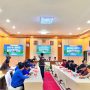 PMII UNIBA Madura Sinergi: suasana saat forum dialog Iinteraktif antara PMII UNIBA dan Kepala DLH Sumenep, Anwar Syahroni Yusuf.