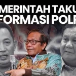 Mahfud MD menyebut sejak awal meragukan kesungguhan reformasi Polri dalam podcast Yutube Kompas.