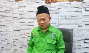 Ketua terpilih PKB Sumenep, Drs. Kamalil Irsyad, saat ditemui di Kantor PKB pasca pengemuman.