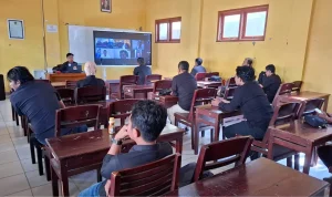 OKK PWI Sumenep (1) Suasana saat calon anggota PWI Sumenep mengikuti OKK.