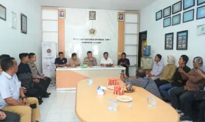 Kapolresta dan PWI Sumenep Kombes Pol Ariek Indra Sentanu