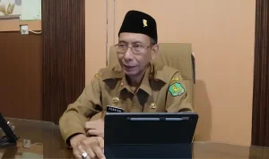 Kepala Bapenda Kabupaten Sumenep, Ferdiansyah Tetrajaya, saat ditemui oleh Porosbaru di ruangannya, Selasa (30/06) siang.