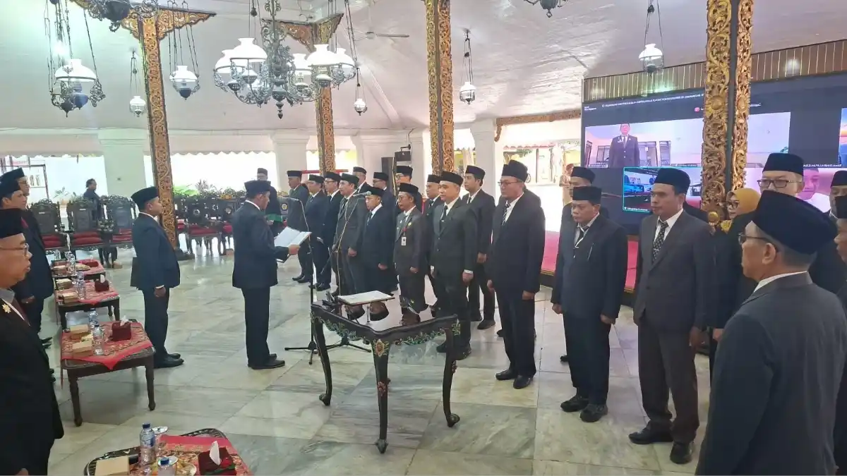 Penlantik Pejabat Pemkab Sumenep