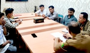 Sapear of justice menggelar audiensi dengan DPMD Sumenep soal E-voting Pilkades Sumenep.