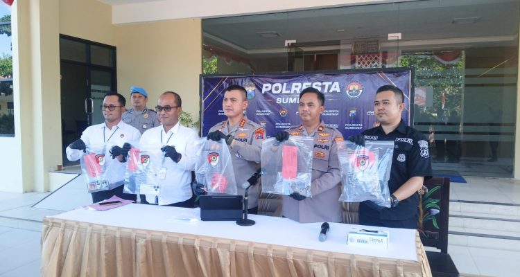 Polresta Sumenep Konfrensi Pers Polresta Sumenep