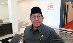 Wabub Sumenep, KH Imam Hasyim saat menghadiri paripurna Perubahan APBD Sumenep 2026.