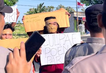 Protes Putusan Kasus Andre Yunus, Aliansi Mahasiswa Menggugat Gruduk DPRD Sumenep