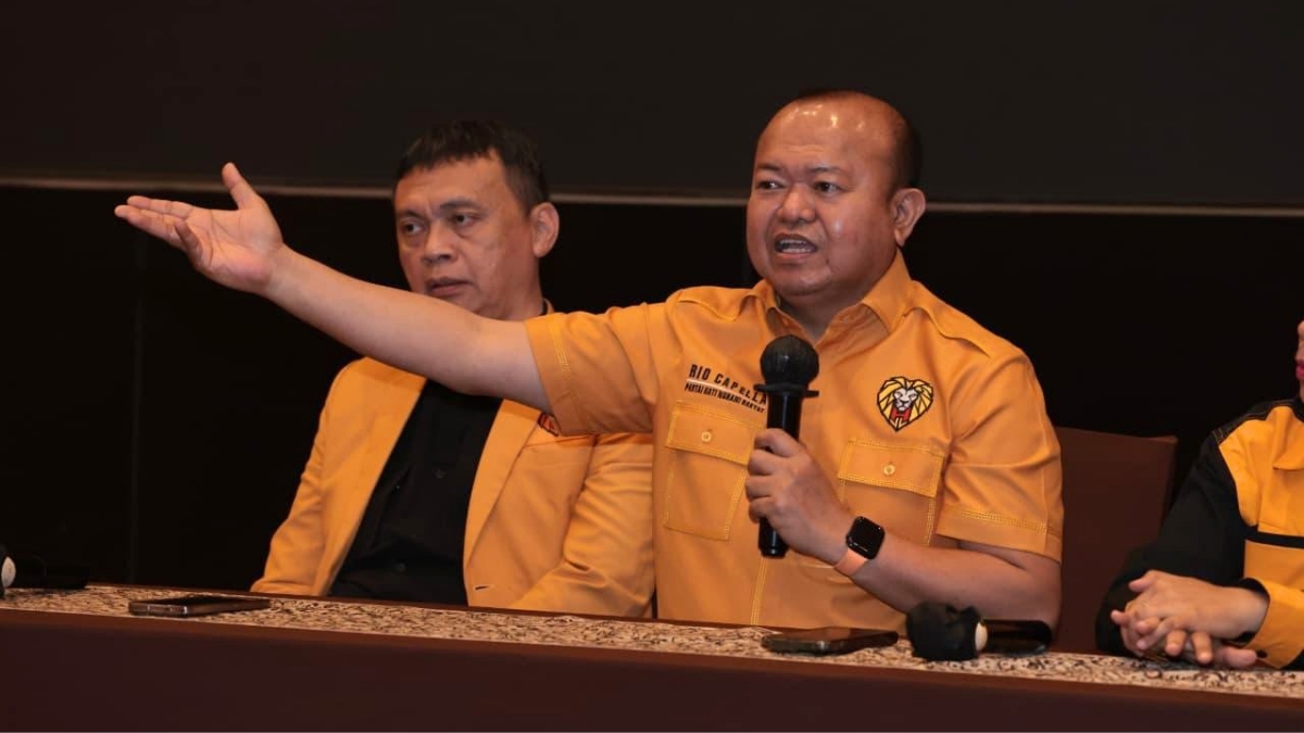 Ketua Umum Partai Habura, Patrice Rio Capella
