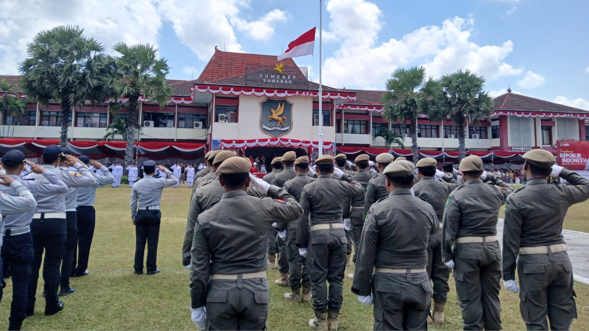 Bupati Sumenep Kantongi 12 Nama Kandidat JPT Pemkab Sumenep 1 Suasana HUT RI ke 81 di Pemkab Sumenep