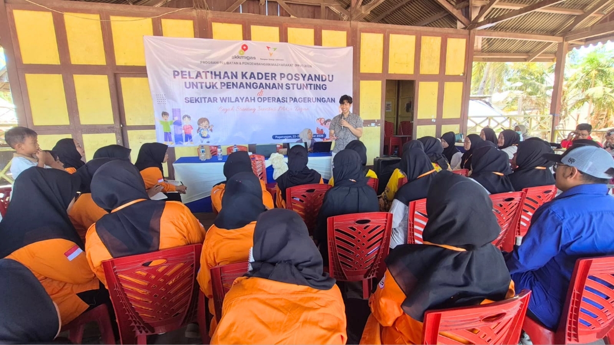 Cegah Stunting di Kepulauan Sumenep, Kader Posyandu Diperkuat SKK Migas–KEI 1 SKK Migas-KEI dan Kader Posyandu