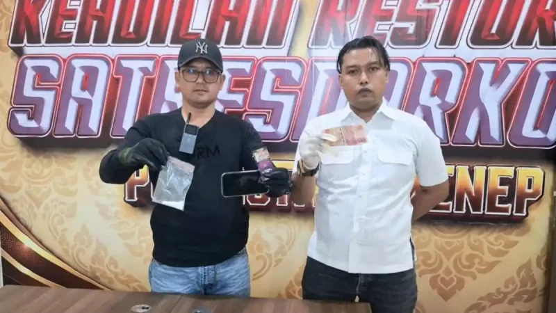 Polresta Sumenep Bongkar Peredaran Pil Berlogo Y di Gapura, 60 Butir Diamankan